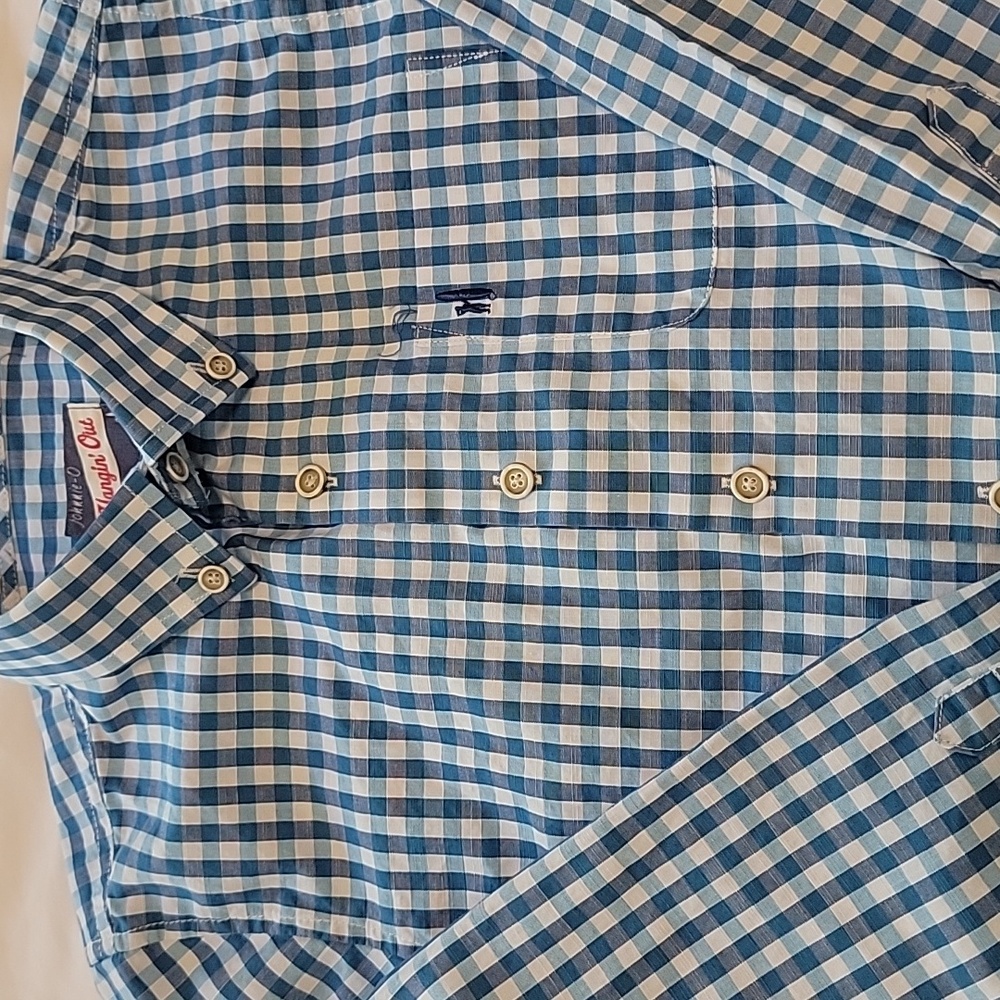 Johnnie O boys hangin out dress shirt size 12